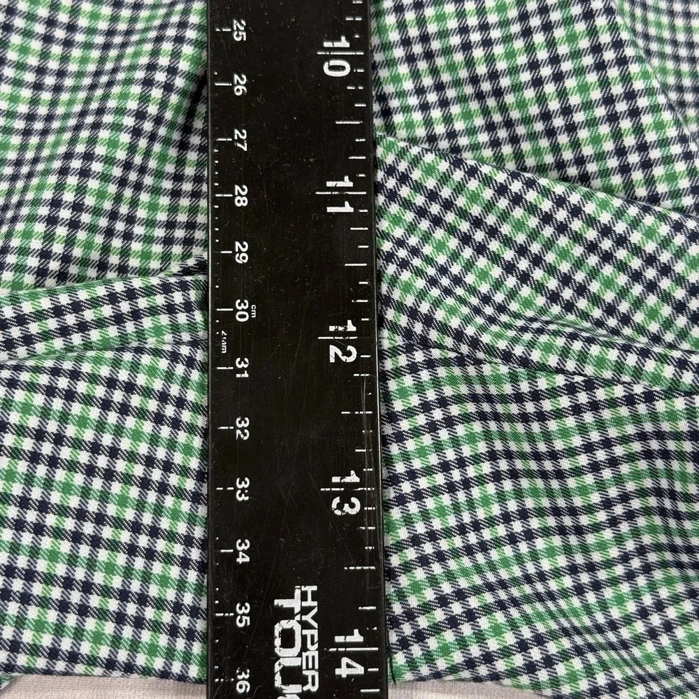 BEN HOGAN Men's Golf Shorts 36 Green Check Performance 10